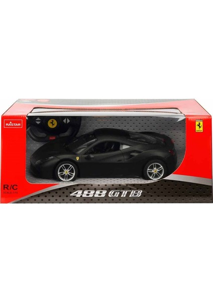 1:14 Ferrari 488 Gtb Uzaktan Kumandalı Işıklı Araba – Siyah