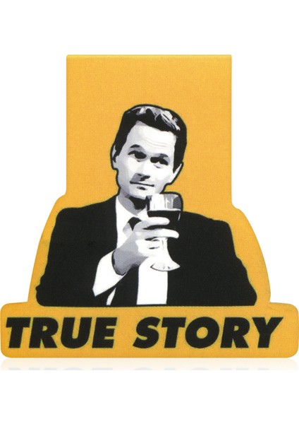 Bookmark   True Story-Barney Kitap Ayracı