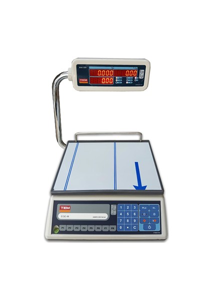 Ege-Led Fıyat Hesaplamalı Terazi| 30 kg |