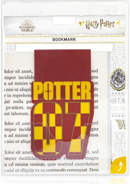 Harry Potter 07 Mıknatıslı Kitap Ayracı