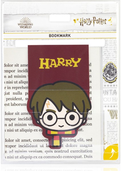 Harry Potter Mıknatıslı Kitap Ayracı