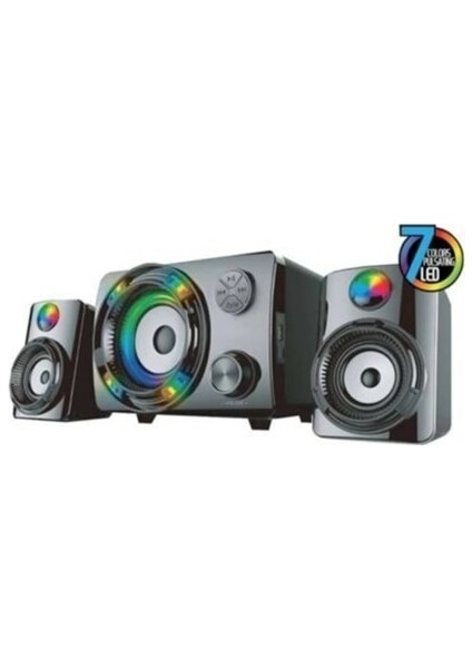 KR-1006 2+1 Oyuncu Ses Sistemi Bluetooth Hoparlör