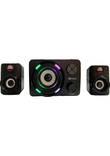 KR-1006 2+1 Oyuncu Ses Sistemi Bluetooth Hoparlör fiyatları