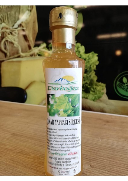 Çınar Yaprağı Sirkesi 250 ml