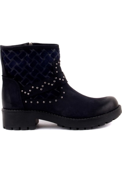 Sail Lakers Lacivert Kadın Nubuk Bot