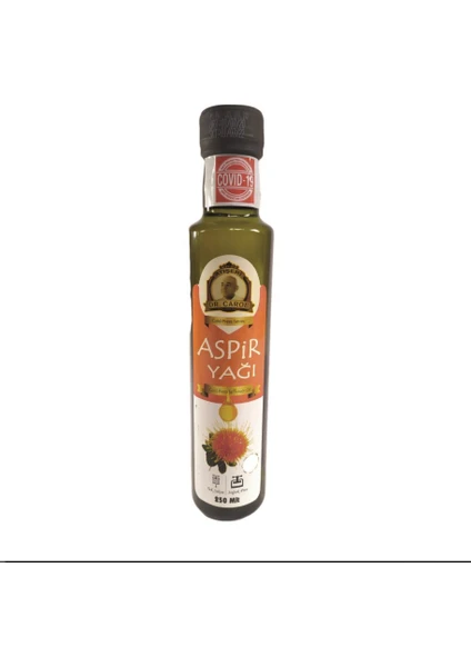 Dr. Carob Soğuk Sıkma Aspir Yağı 250 ml