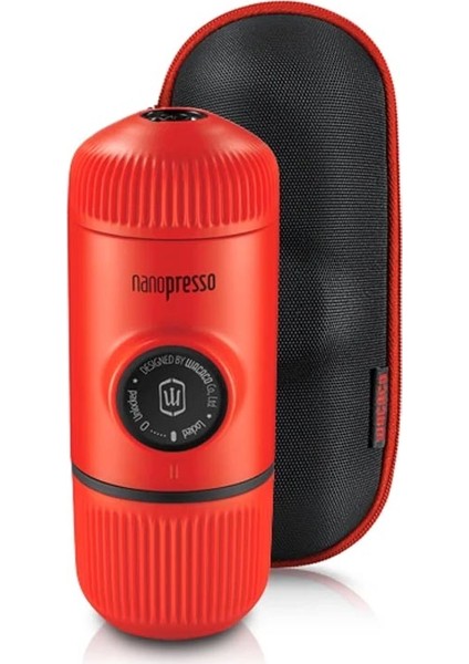 Nanopresso Manuel Espresso Makinesi, Lav Kırmızısı