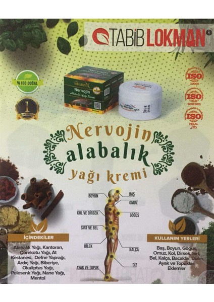 Nervojin Alabalık Yağı Kremi - 3 Adet