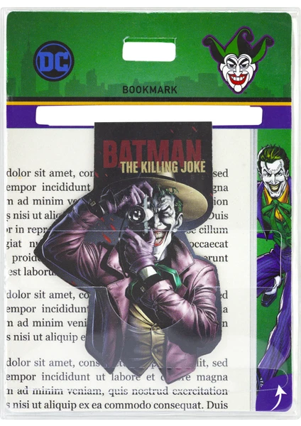 Bookmark Joker Mıknatıslı Kitap Ayracı