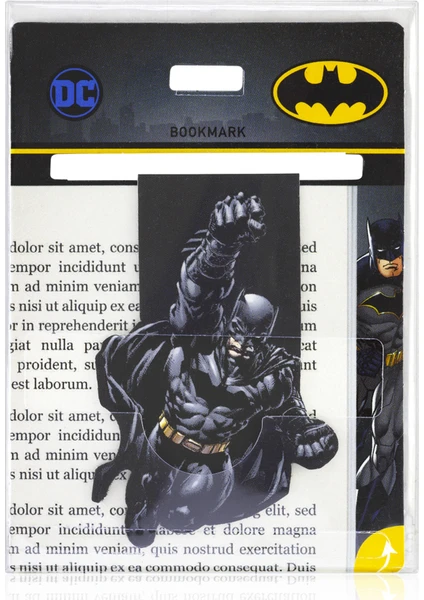 Bookmark Batman Mıknatıslı Kitap Ayracı