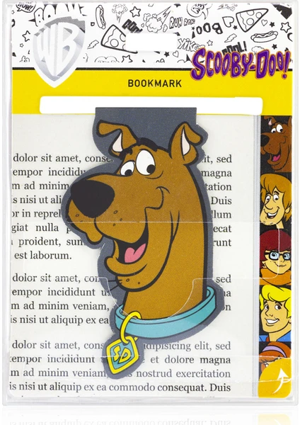 Bookmark Scooby Doo Mıknatıslı Kitap Ayracı