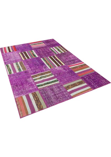 Patchwork Sbt Kılım Fusıa 170 x 240 cm 4.08 m2 Patchwork Halı