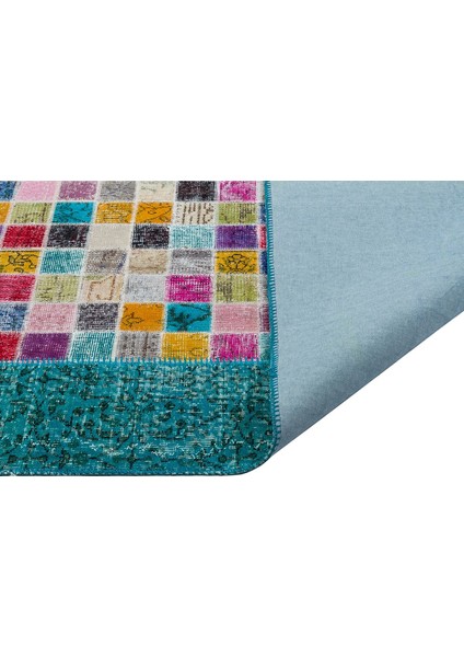 Patchwork Sbt Mozaık Turquoıse 170 x 240 cm 4.08 m2 Halı