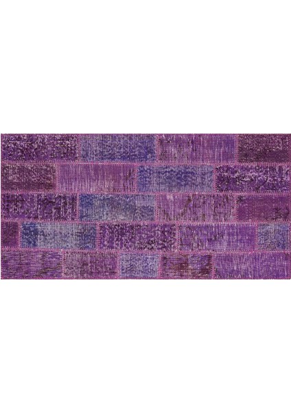 Patchwork Sbt Narrow Purple 80 x 150 cm 1.20 m2 Patchwork Halı