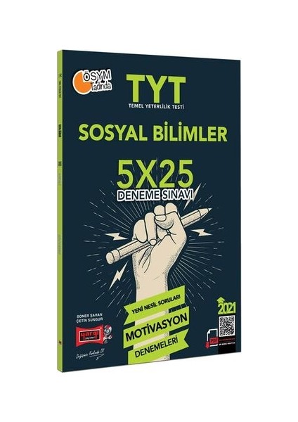 2021 TYT Sosyal Bilimler 5×25 Motivasyon Deneme Sınavı