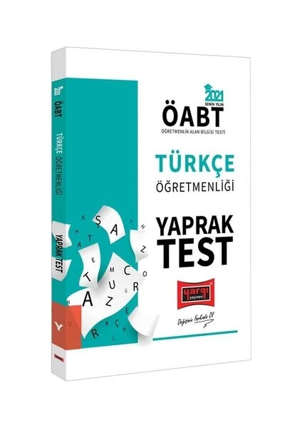 Yargı Yayınevi 2021 ÖABT Türkçe Öğretmenliği Yaprak Test