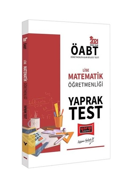 2021 ÖABT Lise Matematik Öğretmenliği Yaprak Test