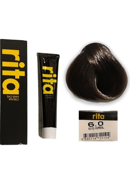 Saç Boyası 6.0 - Koyu Kumral