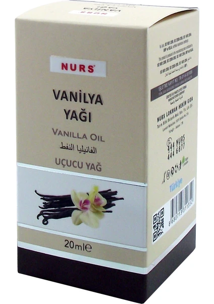 Vanilya Yağı 20 ml