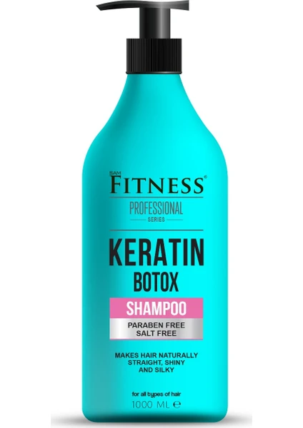 Fitness Professional Yıpranmış Saçlar Için Keratin Botox Şampuan 1000 ml