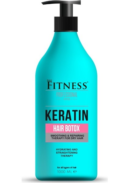 Keratin Onarıcı Yıpranmış Kuru Saç Botoksu 1000 ml