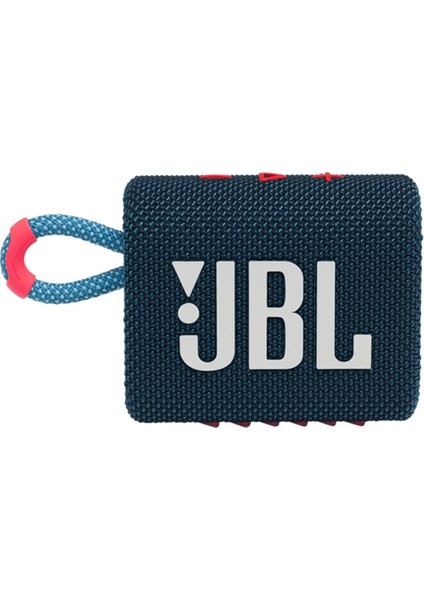 Go 3 Taşınabilir Bluetooth Hoparlör - Mavi/Pembe