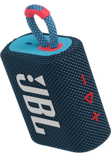 Go 3 Taşınabilir Bluetooth Hoparlör - Mavi/Pembe