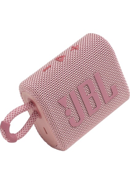 Go 3 Taşınabilir Bluetooth Hoparlör - Pembe
