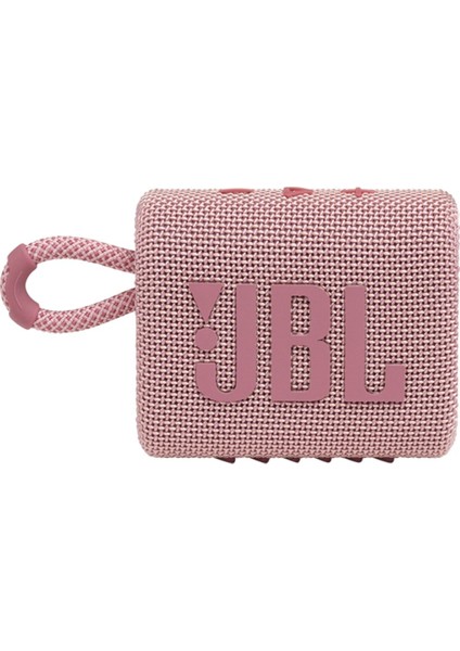 Go 3 Taşınabilir Bluetooth Hoparlör - Pembe fiyatları