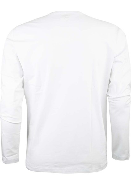 Baseti04 Sıfır Yaka Uzun Kol Koltuk Altı Fileli Su Itci Kumaş Gözlük Askılı Tshirt