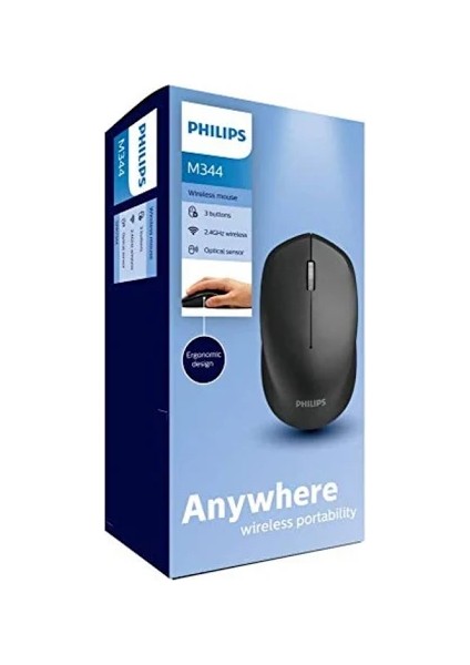 SPK-7344 Kablosuz Mouse Siyah