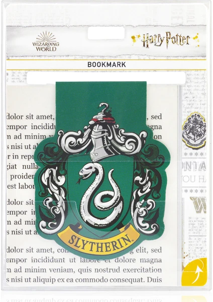 Bookmark  Slytherın Mıknatıslı Kitap Ayracı