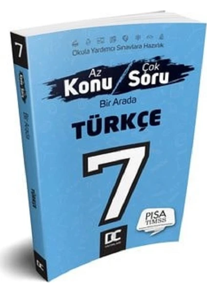 Dc Yayınları 7. Sınıf Türkçe -Az Konu & Çok Soru