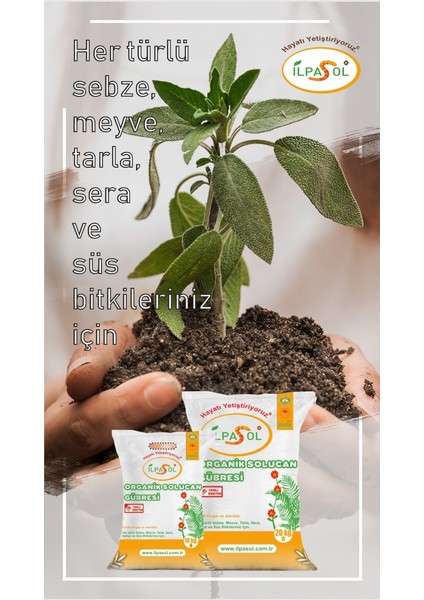 Organik Solucan Gübresi 10 kg ve 20 kg Ekonomik Paket