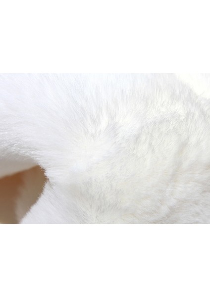 Yumuşak Yıkanabilir Beyaz Ikili Kuzu Post Halı indirimleri