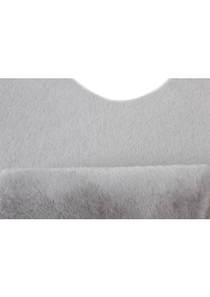 Yumuşak Yıkanabilir Yıldız Şekilli Gri Post Halı fiyatları