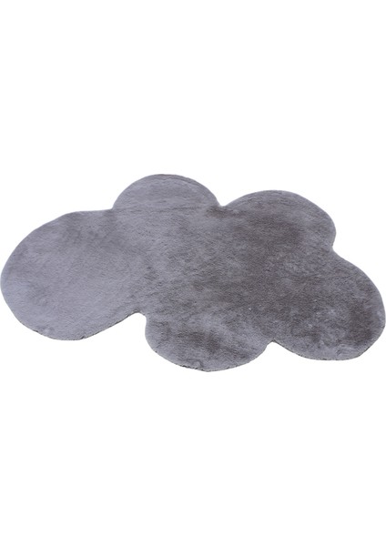 Yumuşak Yıkanabilir Bulut Şekilli Gri Post Halı fiyatları