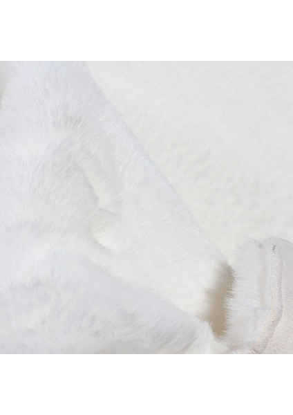 Yumuşak Yıkanabilir Bulut Şekilli Beyaz Post Halı modelleri