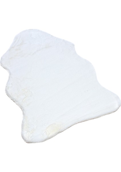 Yumuşak Yıkanabilir Beyaz Kuzu Post Halı fiyatları