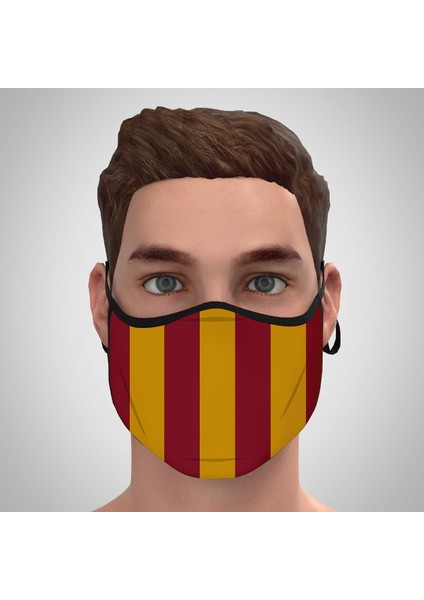 4 Büyükler Nano Maske 3 Katlı Yıkanabilir Kumaş Ağız/yüz Koruyucu Ayarlanabilir Maske