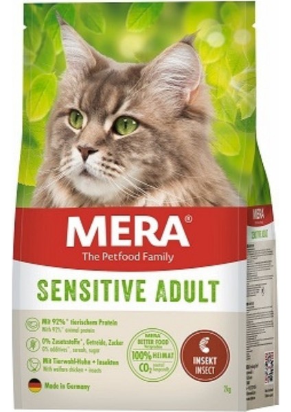 Tahılsız Sensitive Insect Yetişkin Kedi Maması 2 kg