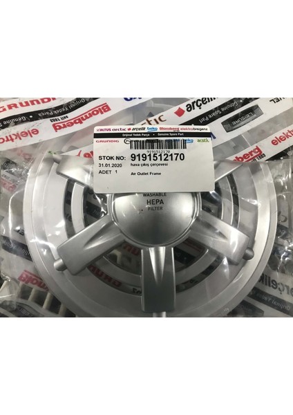 S 7424 Elektrikli Süpürge Hepa Filtre Hava Çıkış Dekoratif Arka Kapak