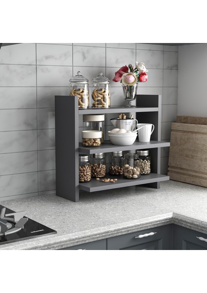 Veron Mutfak Rafı Baharatlık Tezgah Üstü Raf modelleri