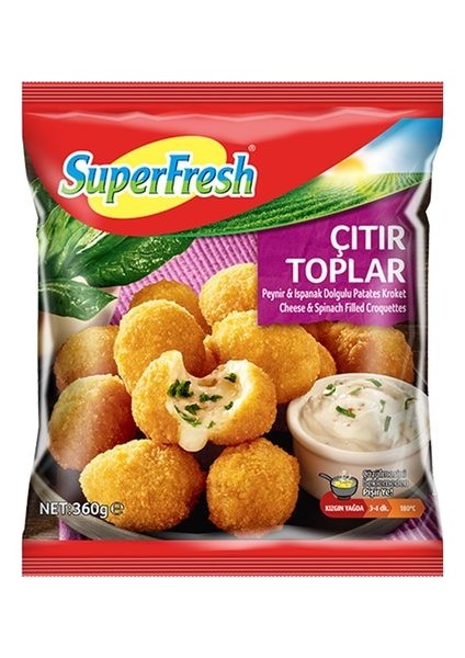 Ispanak-Peynirli Patates Kroket 360 gr