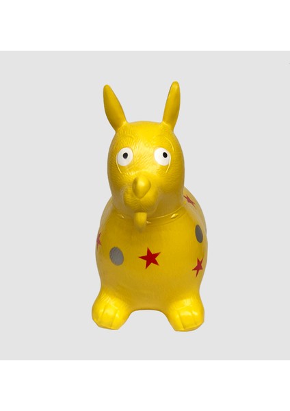 Şişme Zıp Zıp & Jimlastik Hayvanı Köpek + Şişirme Pompası