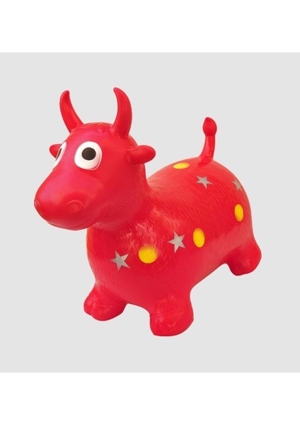 Şişme Zıp Zıp & Jimlastik Hayvanı İnek + Şişirme Pompası fiyatları