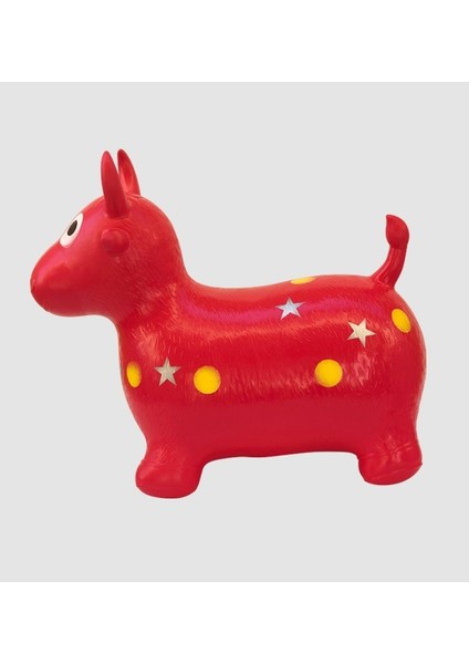 Şişme Zıp Zıp & Jimlastik Hayvanı İnek + Şişirme Pompası modelleri