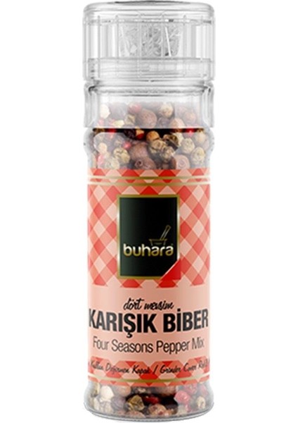 Karışık Biber Değirmen Kapak 40 gr