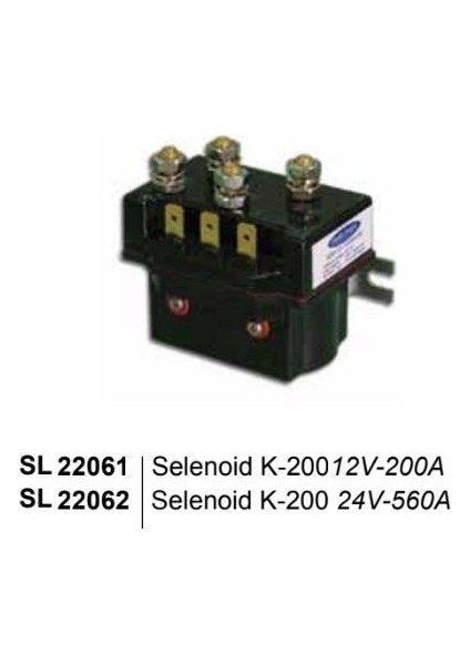 Selenoid K-200 24V-560A