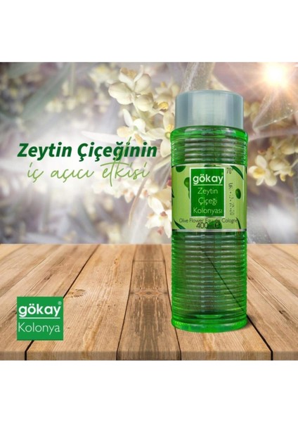 70 Derece Zeytin Çiçeği Kolonyası 400 ml